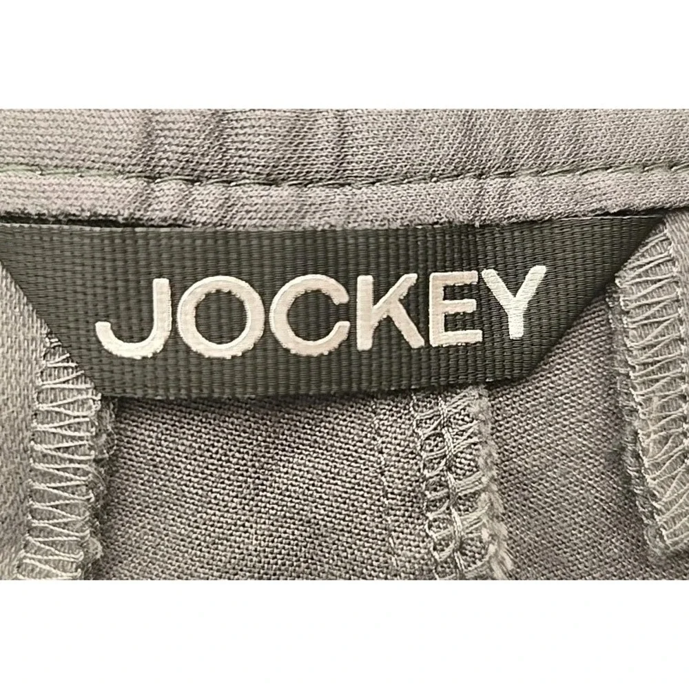 Jockey Rugged Cargo Shorts 42 Gray Turbodry Waistband 4-Way Stretch Pen Pocket